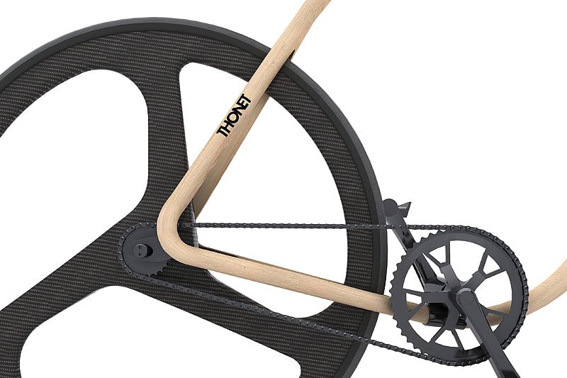 Thonet Bugholz-Concept-Bike: Heißer Stuhl