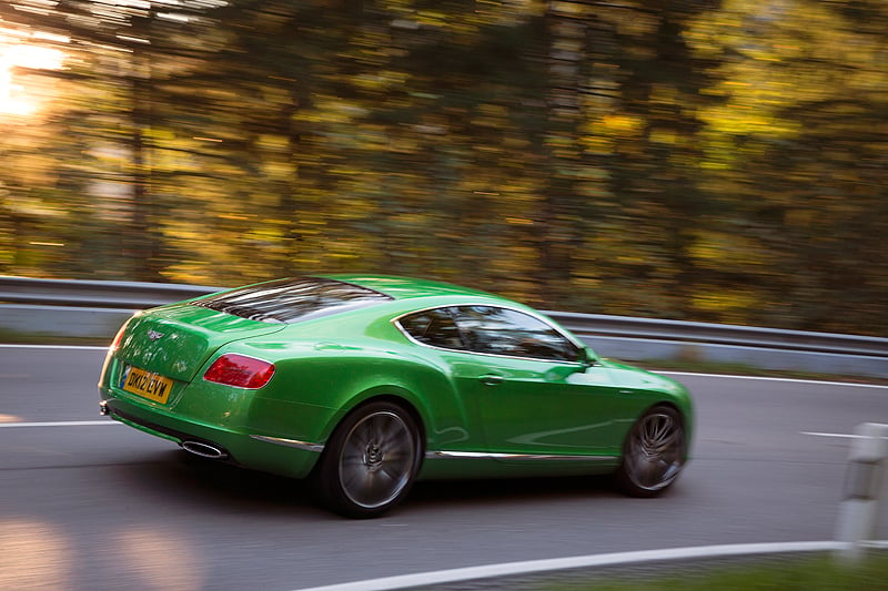 Bentley Continental GT Speed: Grüne Welle