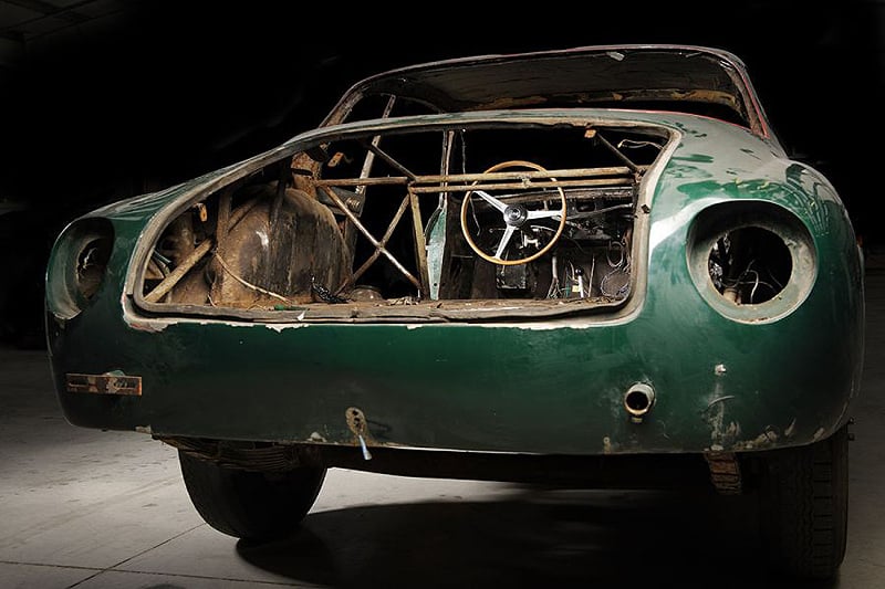 Lancia Flaminia Zagato bei Thornley Kelham Ltd: Restaurierungsstufe Null