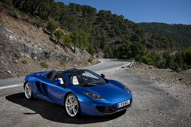 McLaren 12C Spider: Öffnung im Schnellverfahren