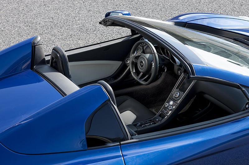 McLaren 12C Spider: Öffnung im Schnellverfahren