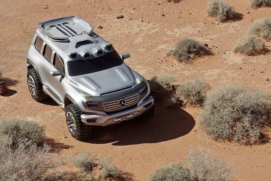 Mercedes-Benz Ener-G-Force: Off-road into the future