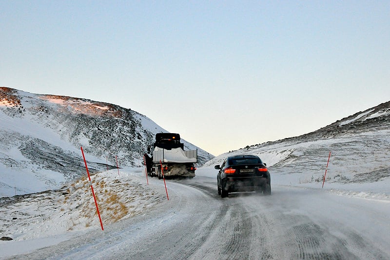 Norway’s North Cape in a Classic Porsche 911: A true winter wonderland...