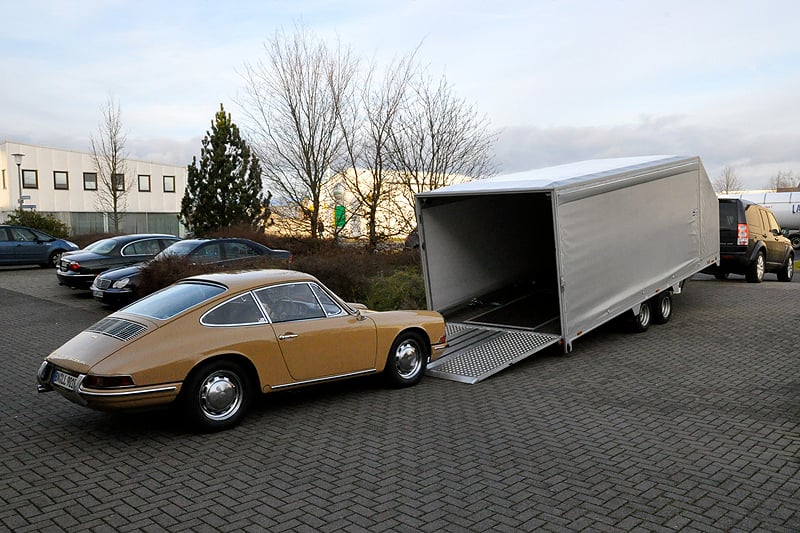 Norway’s North Cape in a Classic Porsche 911: A true winter wonderland...