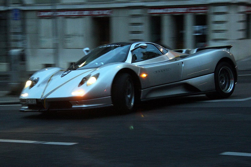 Pagani Zonda: AMG Undercover