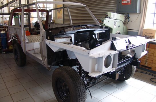 Work in Progress: Komplettrestaurierung eines Range Rover Classic „Novaswiss Turbo“