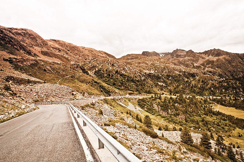 British Classic Car Meeting St. Moritz 2013: Die Strecke