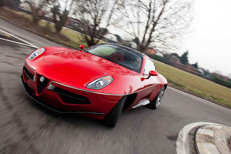 Driving the new Carrozzeria Touring Disco Volante