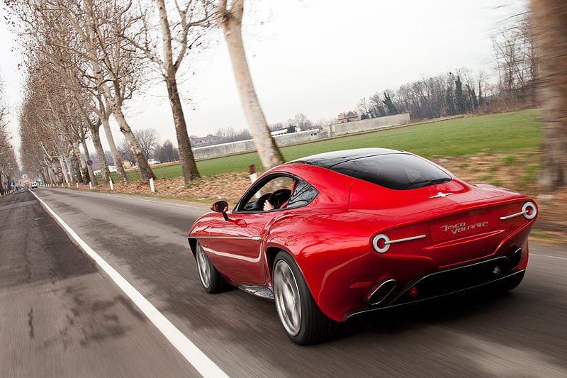 Driving the new Carrozzeria Touring Disco Volante