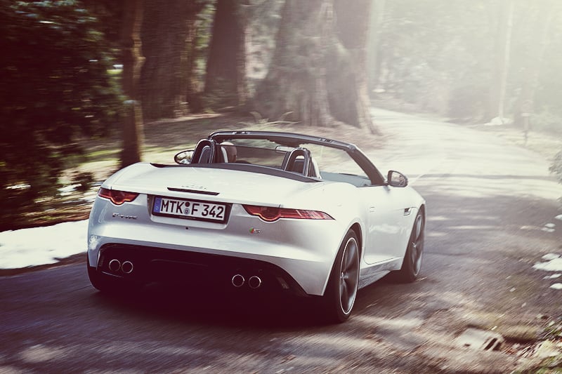 First (Shotgun) Ride in the New Jaguar F-type