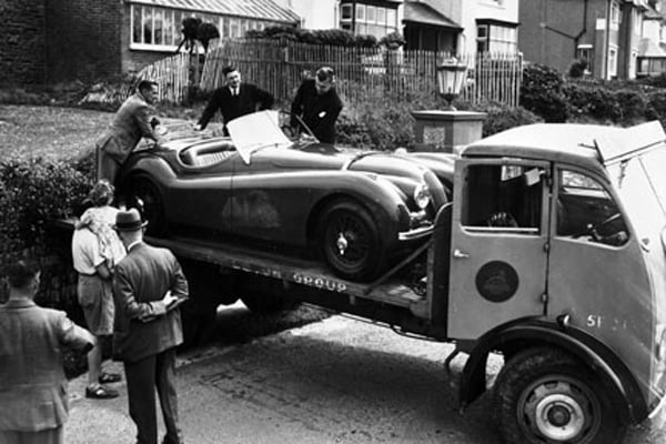 Under Construction: Restoring Clark Gable's specially modified Jaguar XK120