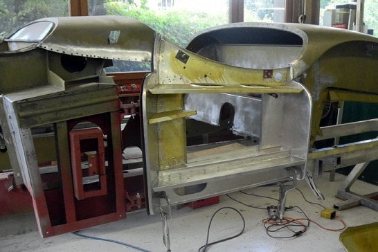 Under Construction: Clark Gables Jaguar XK 120 wird restauriert
