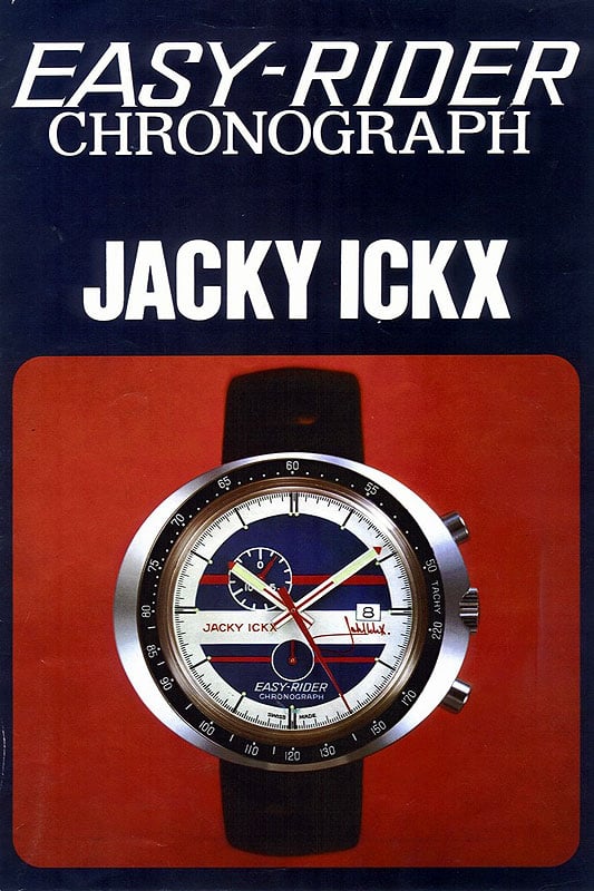 Heuer Easy-Rider „Jackie Ickx“: Ein X für's U