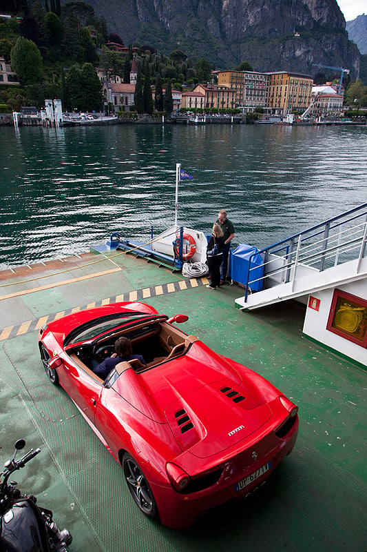 La Vita è Bella: Im Ferrari 458 Spider nach Bellagio