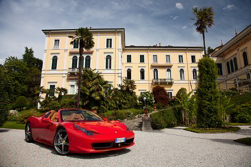 La Vita 233 Bella Taking A Ferrari 458 Spider To Bellagio