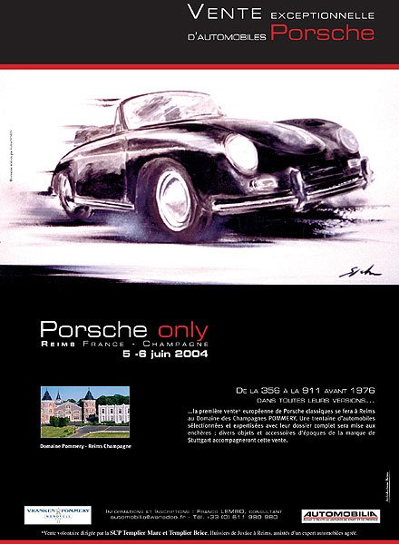 All-Porsche auction in Reims, June 5 - 6 2004