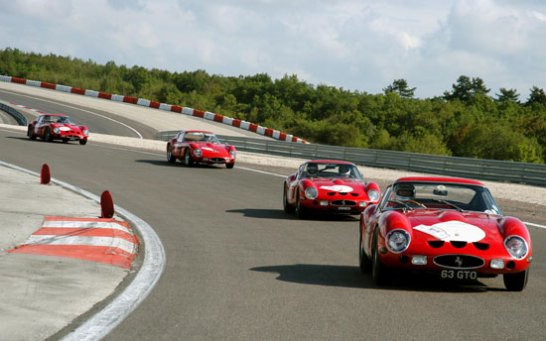 40 Jahre Ferrari 250 GTO: Treffen in Burgund