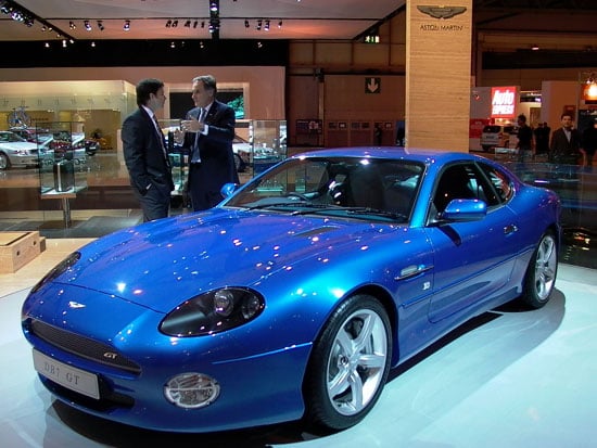 Aston Martin DB7GT launched at British International Motorshow 2002