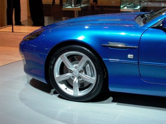 Aston Martin DB7GT launched at British International Motorshow 2002