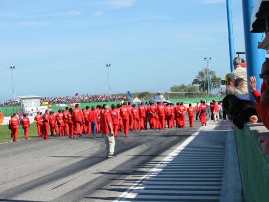 Ferrari at Misano 2002