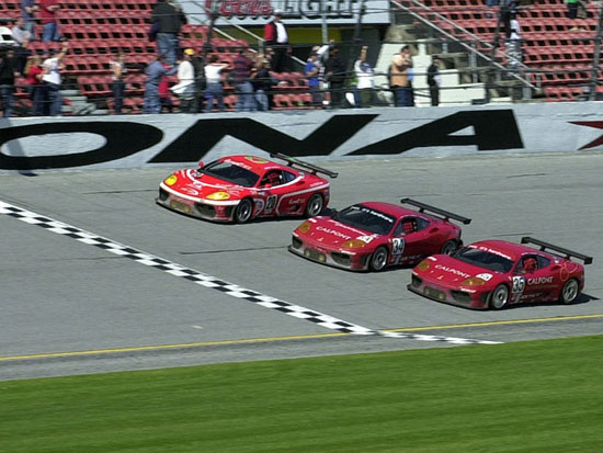 Second place for the Ferrari 360 GT in the Daytona 24 Hours