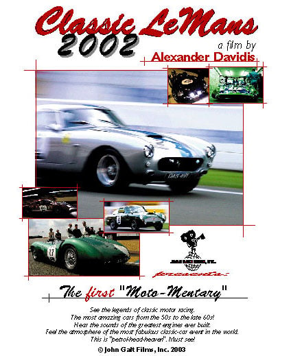  Classic Le Mans 2002 - the DVD. A personal experience from film maker Alexander Davidis