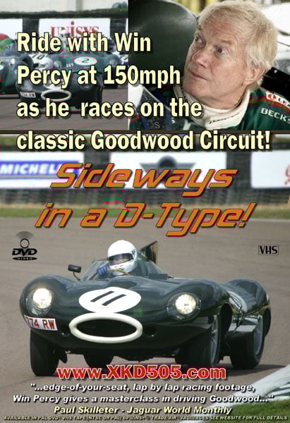 DVD Review - 'Sideways in a D-type!’ 