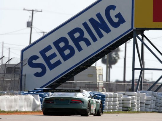 Aston Martin DBR9 at Sebring