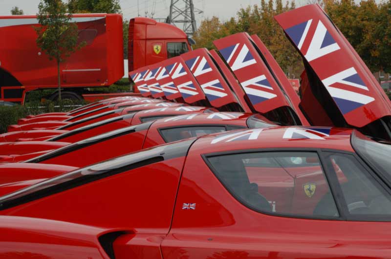 The Ferrari Enzo Tour 2005