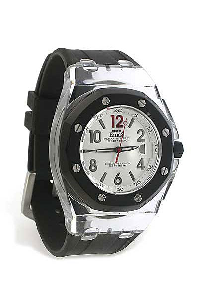 Clear automatic watches from EmaS 