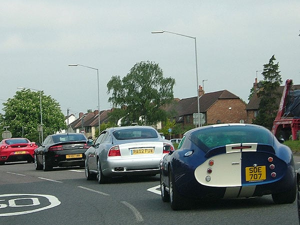 Driving the 2007 Supercar Tour in a Porsche 911 Carrera