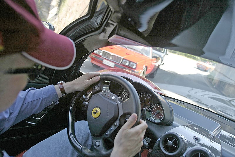 Jim Glickenhaus and the 2006 Pininfarina  Ferrari P4/5 