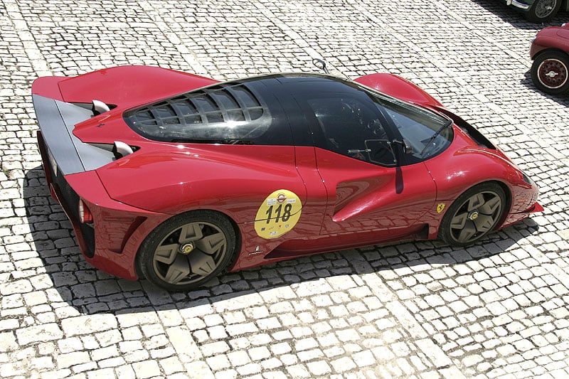 Jim Glickenhaus and the 2006 Pininfarina  Ferrari P4/5 