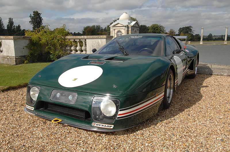 Fine classic cars at Tyringham Hall - September 2007