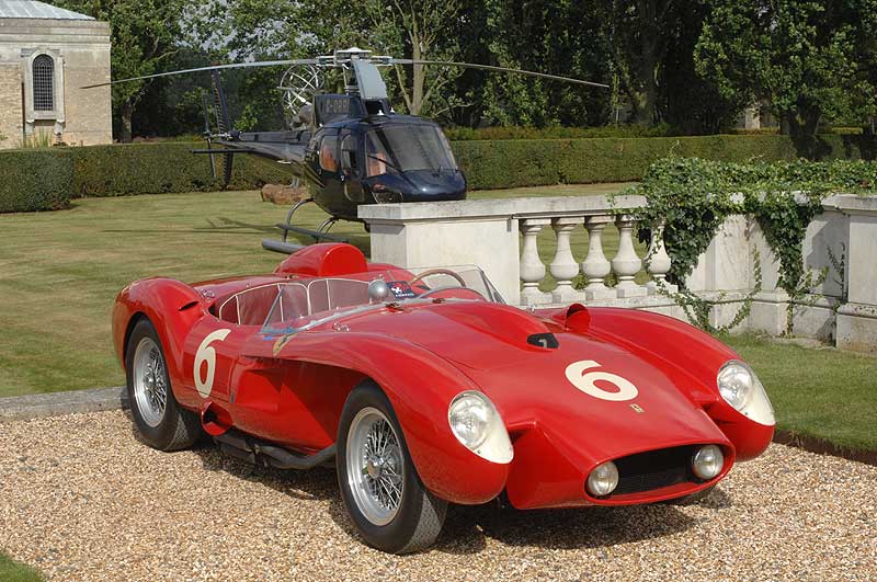 Fine classic cars at Tyringham Hall - September 2007