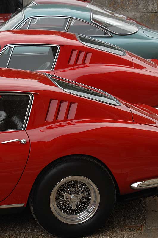 Fine classic cars at Tyringham Hall - September 2007