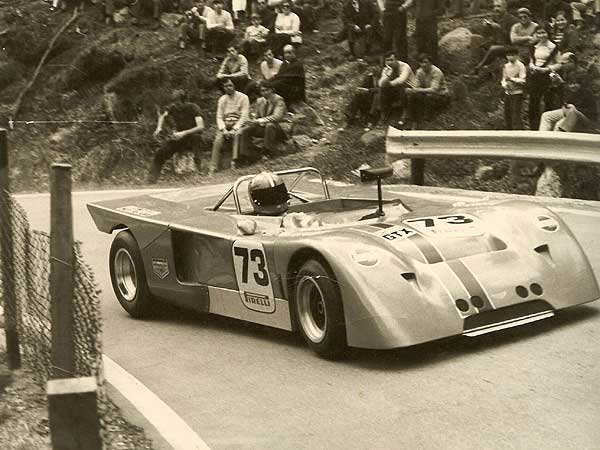 Chevron B19 Revs Up at Sandown Park