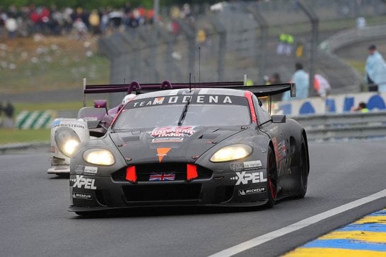 Aston Martin at Le Mans 2008: close-run, but another class victory