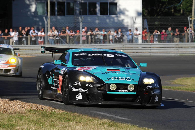 Aston Martin at Le Mans 2008: close-run, but another class victory