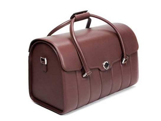 Alfred Dunhill Leather Luggage for Bentley