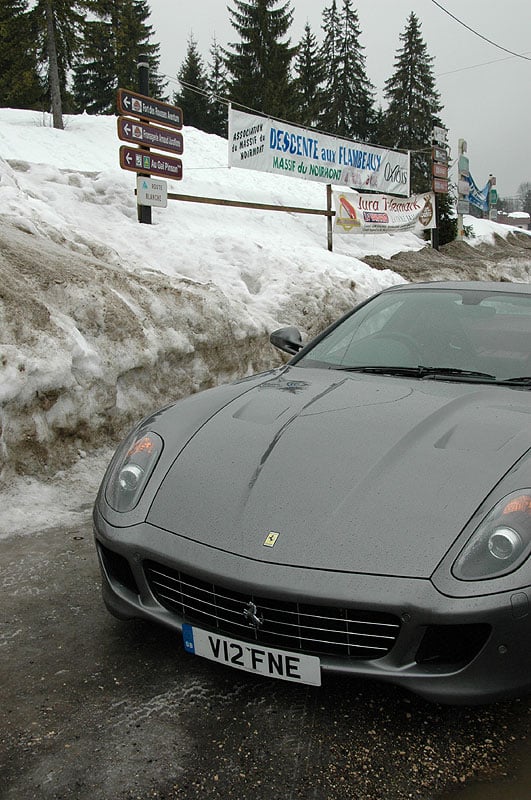 Ferrari 599 GTB: From London to Geneva