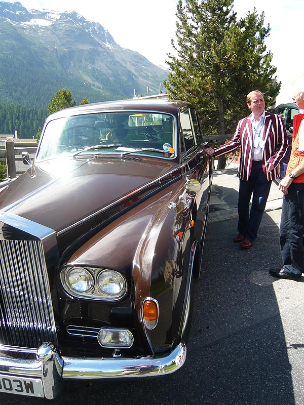 The 16th St Moritz British Classic Car Meeting