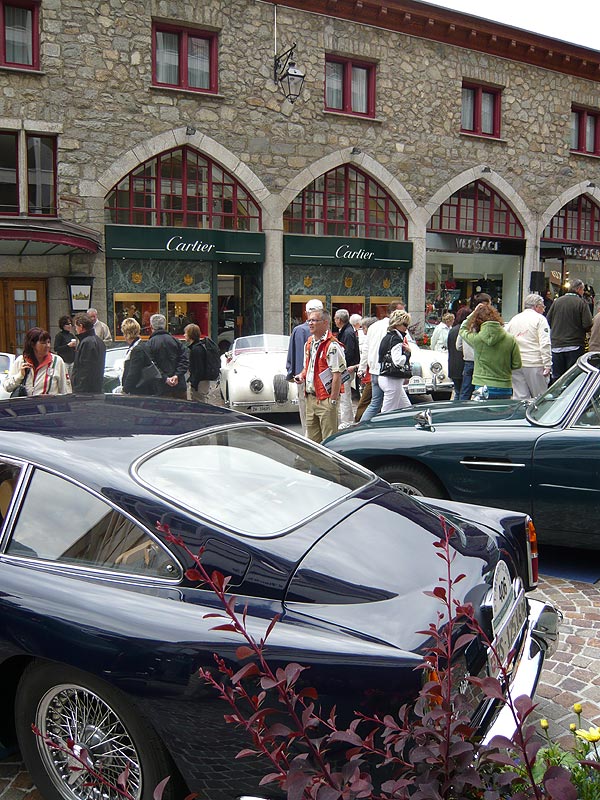 The 16th St Moritz British Classic Car Meeting