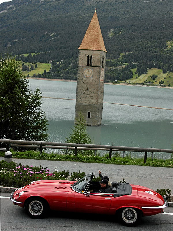 The 16th St Moritz British Classic Car Meeting