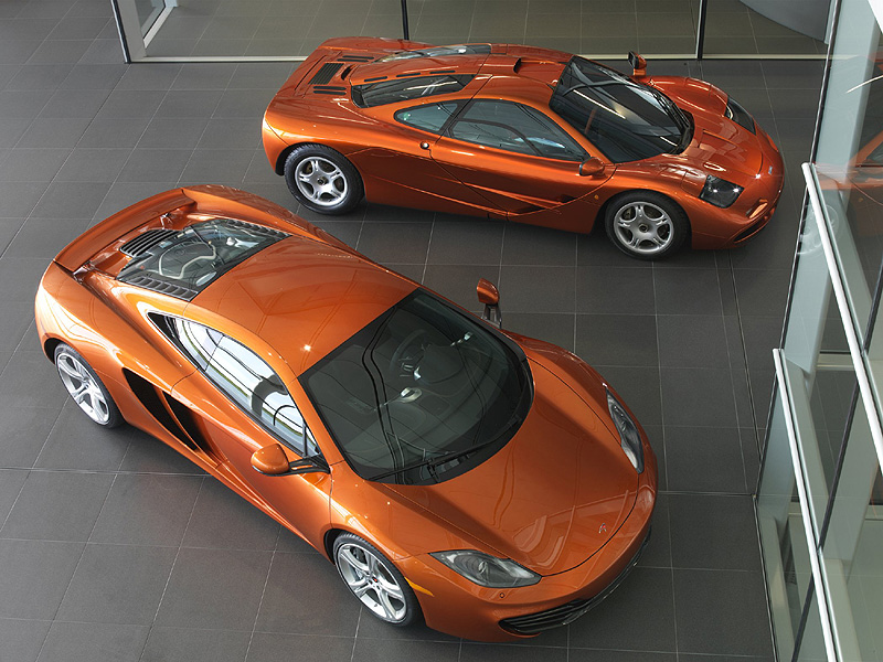 The McLaren MP4-12C