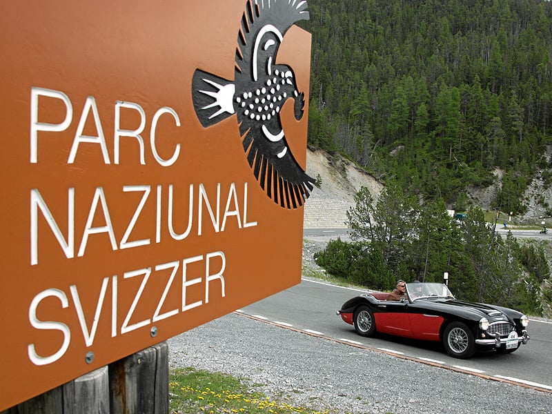 St Moritz: 17th British Classic Car Meeting