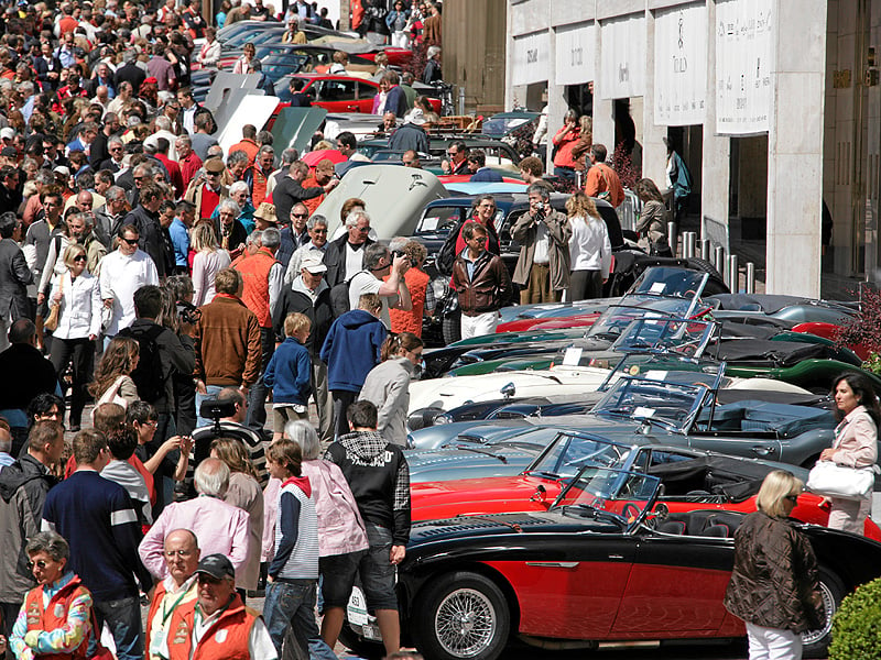 St Moritz: 17th British Classic Car Meeting