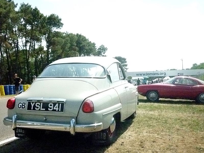 Saab at the 2010 Le Mans Classic