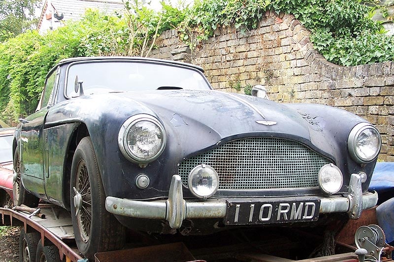 Aston Martin DB2 von David Brown wiederentdeckt