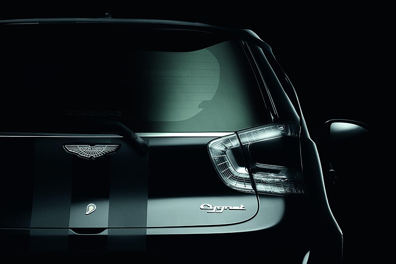 Aston Martin Cygnet – Tony Dron at the London Launch